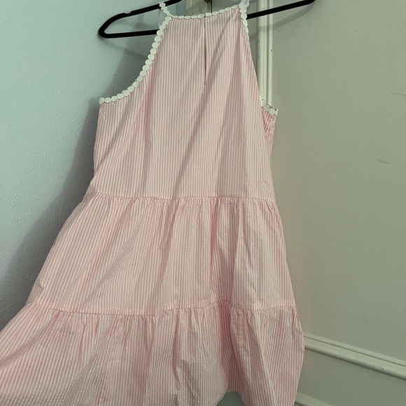 Lilly Pulitzer Britt Seersuckerer Stripe Halter Dresss - Picture 6 of 7